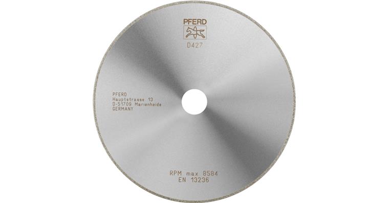 1001436875 diamond cutting blade D1A1R 178x2.0x22.23 mm D427 coating for GRP/CFRP