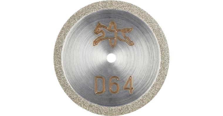 1001433255 diamond cutting blade D1A1R 22x0.5x1.7 mm D64 for glass ceramic carbide