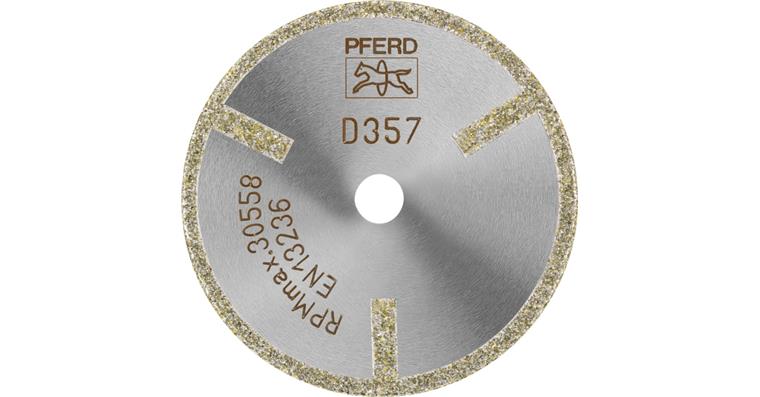 1001435512 diamond cutting blade D1A1R 50x2.0x10.0mm D357 with protective segment for GRP
