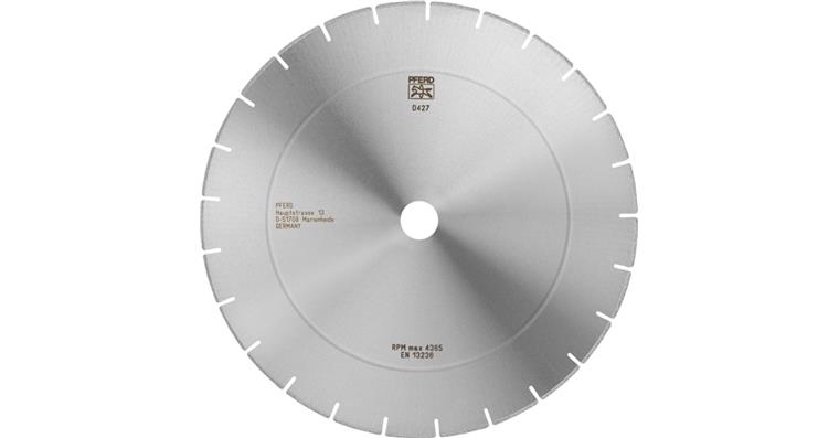 1001436879 Diamond cutting blade D1A1R 350x2.8x30.0mm D427 coarse segmented GRP/CFRP