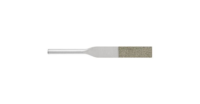 1001435515 diamond file for hand file device flat conical 6.3x1.0x55 mm shaft 3 mm