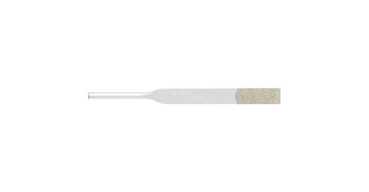 1001435516 diamond file for hand file 6.3x1.0x73 mm flat conical shaft 3 mm