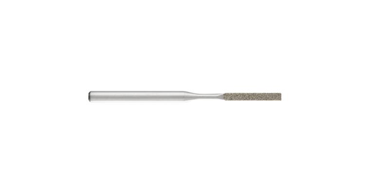 1001425616 diamond file for hand filer flat blunt 2.0x1.0x50mm D126 on both sides