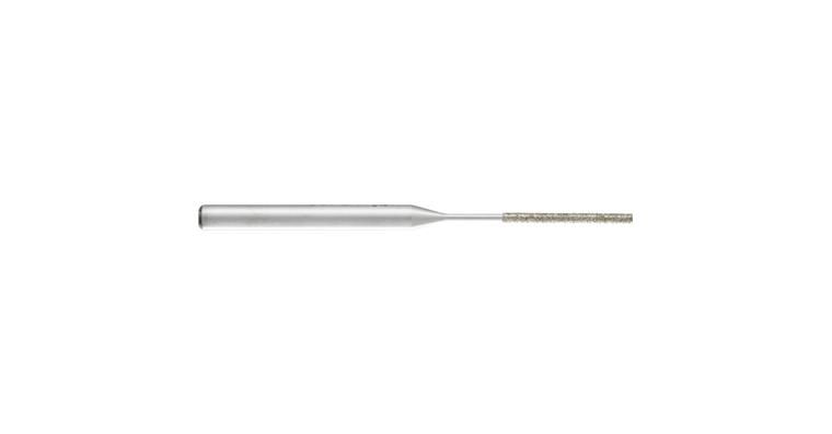 1001425625 diamond file for hand file round diameter 1.0x50mm shaft 3mm