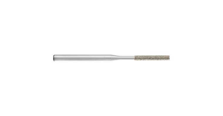 1001425626 diamond file for hand file round diameter 2.0x50mm shaft 3mm