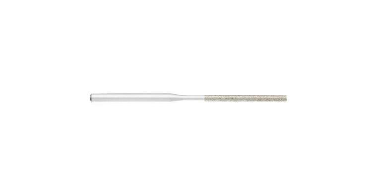 1001425627 diamond file for hand file round diameter 2.0x60mm shaft 3mm
