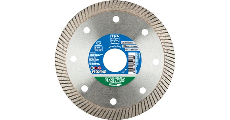 1001436849 diamond cutting blade DG FL 115x1.4x22.23 mm SG for cutting tiles