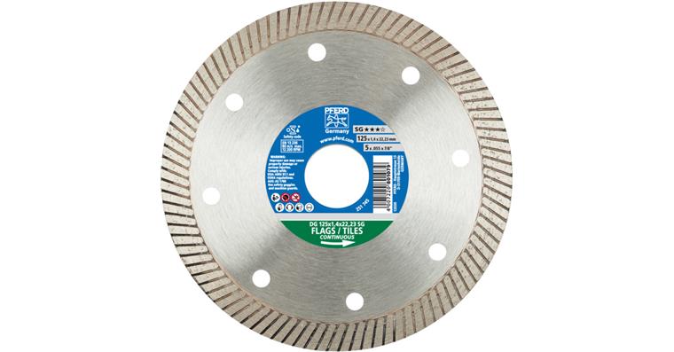 1001436850 diamond cutting blade DG FL 125x1.4x22.23 mm SG for cutting tiles