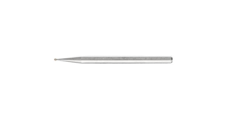 1001427587 diamond mounted point ball diameter 1.0 mm shank 3 mm D91 fine