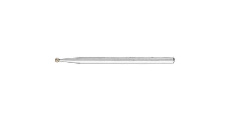 1001427591 diamond mounted point ball diameter 2.0 mm shank 3 mm D91 fine