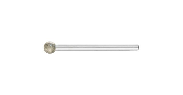 1001427604 diamond mounted point ball diameter 6.0 mm shank 3 mm D91 fine