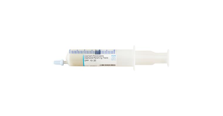 1001438821 diamond polishing paste DPP grit size 10My medium-fine syringe with 20g