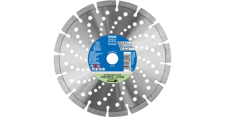 1001436854 diamond cutting blade DS 230x2.8x22.23mm SG for fast cutting of stone