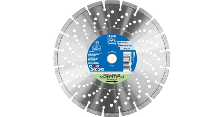 1001436856 diamond cutting blade DS 300x2.8x25.4 mm SG for fast cutting of stone