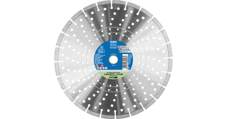 1001436858 diamond cutting blade DS 350x2.8x25.4 mm SG for fast cutting of stone