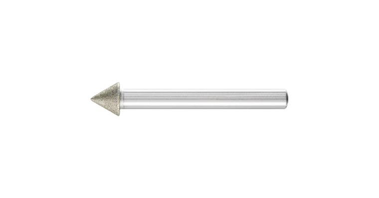 1001436450 diamond mounted point taper diameter 10x60 degrees shank 6mm