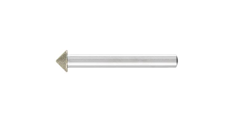 1001436452 diamond mounted point taper diameter 10x90 degrees shank 6 mm D126