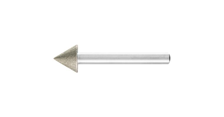 1001436454 diamond mounted point taper diameter 15x60 degrees shank 6mm