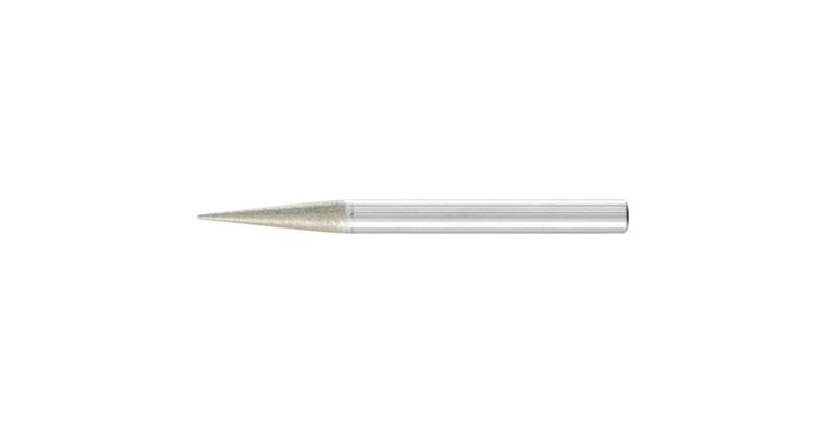 1001427639 diamond mounted point taper diameter 6x12 degree shank 6 mm D64 fine