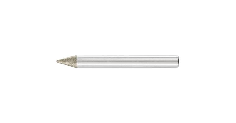 1001427641 diamond mounted point taper diameter 6x30 degrees shank 6 mm D126