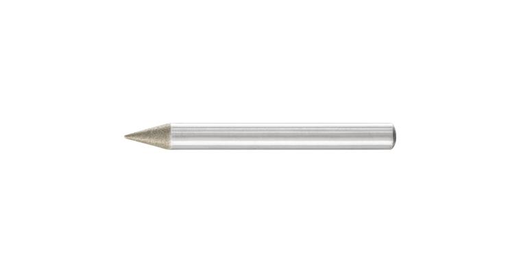 1001427637 diamond mounted point taper diameter 6x30 degrees shank 6 mm D64 fine
