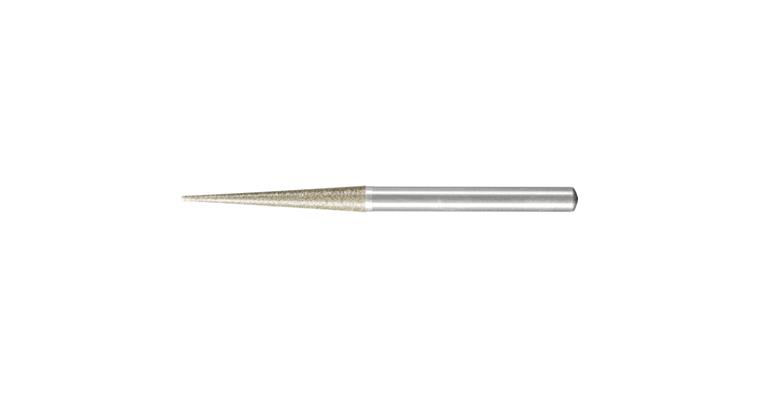 1001437570 diamond mounted point taper diameter 6x7 degree shank 6 mm D126