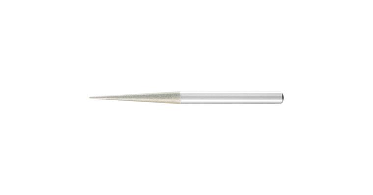 1001427638 diamond mounted point taper diameter 6x7 degree shank 6 mm D64 fine