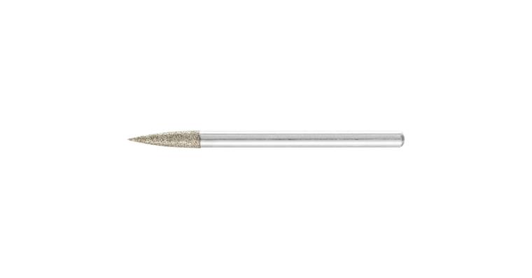 1001436448 diamond mounted point diameter 3x13mm shank diameter 3mm