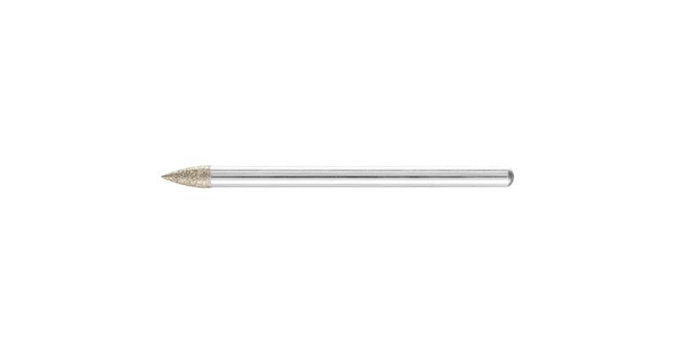 1001433690 diamond mounted point diameter 3x7mm shank diameter 3mm