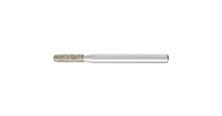 1001435145 Diamond mounted point cylindrical diameter 5.0 mm shank 6 mm D357 coarse
