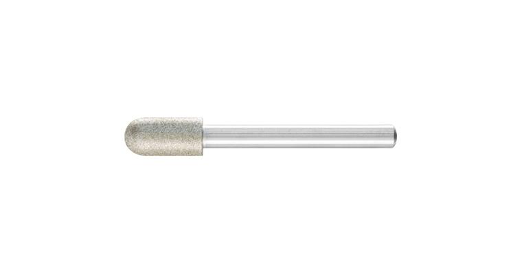 1001437567 Diamond mounted point cylindrical diameter 10.0 mm shank 6 mm D126 medium
