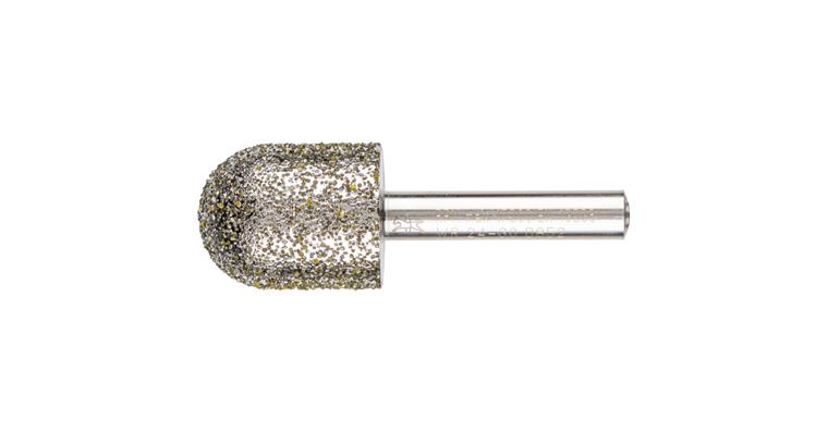1001438178 diamond mounted point cylindrical 24x30x8 mm D852 for grinding gray cast iron