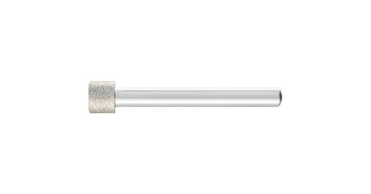 1001427522 diamond mounted point cylinder diameter 10 mm shank 6 mm D181 coarse