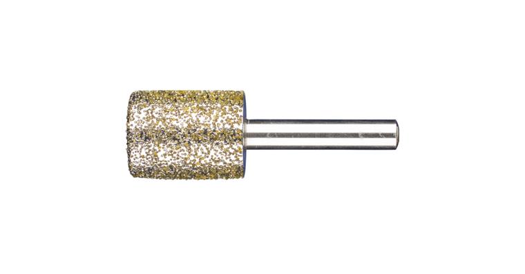 1001438166 diamond mounted point cylinder 24x30x8 mm D852 for grinding gray cast iron