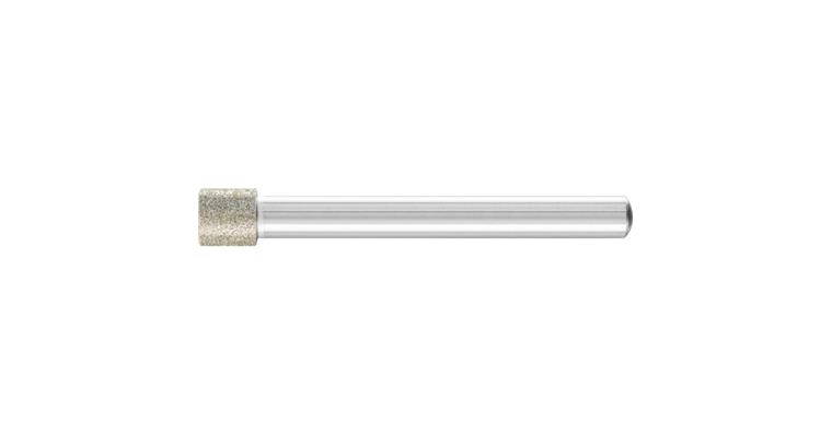 1001427517 diamond mounted point cylinder diameter 8.0 mm shank 6 mm D181 coarse