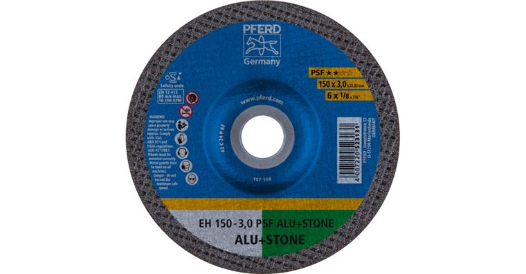 1001433982 cutting-off wheel EH 150x3.0x22.23 mm cranked universal line PSF ALU STONE