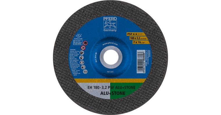 1001429117 cut-off wheel EH 180x3.2x22.23 mm cranked universal line PSF ALU STONE