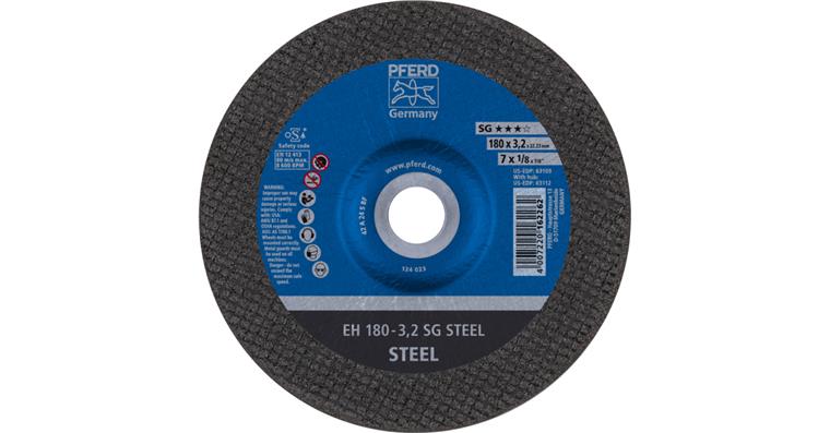 1001429060 cut-off wheel EH 180x3.2x22.23 mm cranked performance line SG STEEL