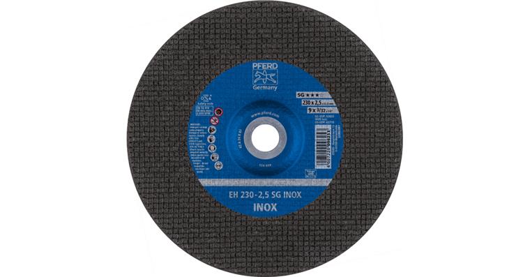 1001440543 cut-off wheel EH 230x2.4x22.23 mm cranked performance line SG INOX stainless steel