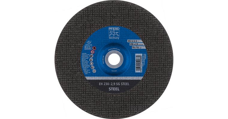 1001433967 cut-off wheel EH 230x2.9x22.23 mm cranked performance line SG STEEL