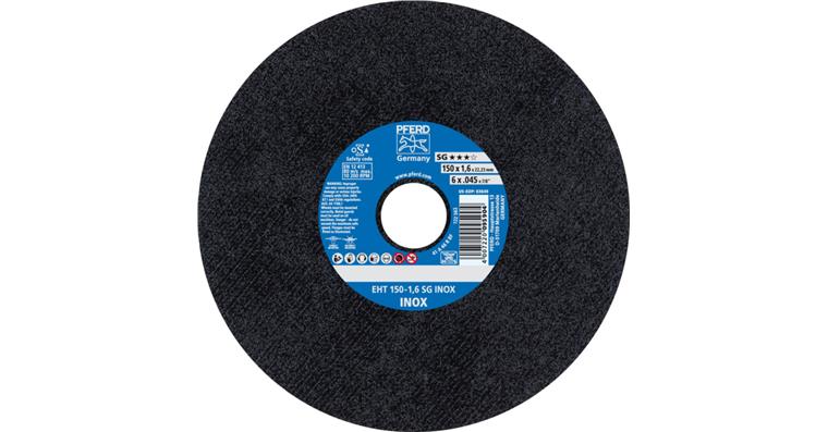 1001440573 cut-off wheel EHT 150x1.6x22.23 mm straight performance line SG INOX stainless steel
