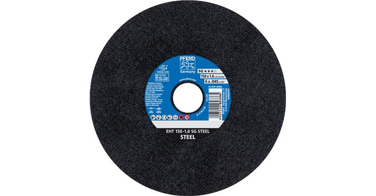 1001440539 cut-off wheel EHT 150x1.6x22.23 mm straight performance line SG STEEL for steel