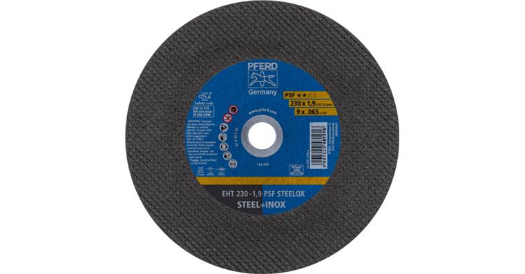1044830114 cut-off wheel EHT 230x1.9x22.23 mm straight line PSF STEELOX for steel 25