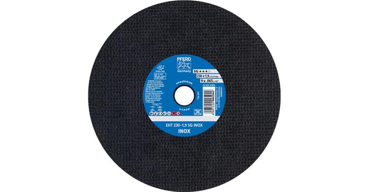 1001440548 cut-off wheel EHT 230x1.9x22.23 mm straight performance line SG INOX stainless steel