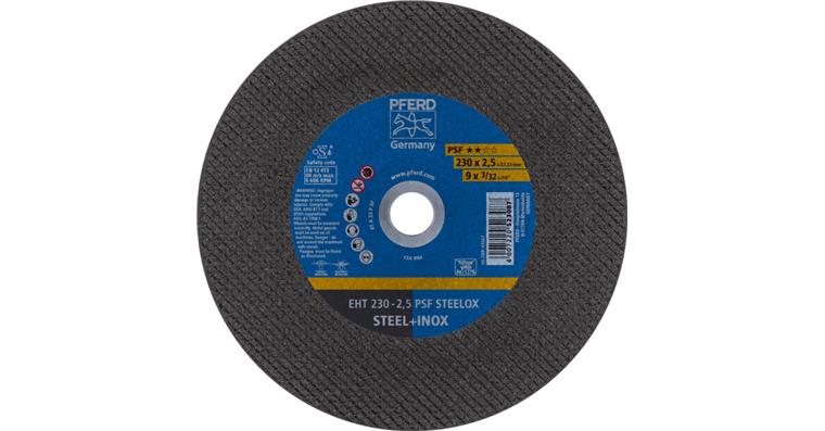 1044830115 cut-off wheel EHT 230x2.5x22.23 mm straight universal line PSF STEELOX steel