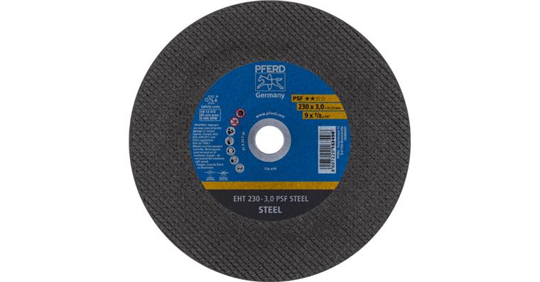 1001441981 cut-off wheel EHT 230x3.0x22.23 mm straight universal line PSF STEEL
