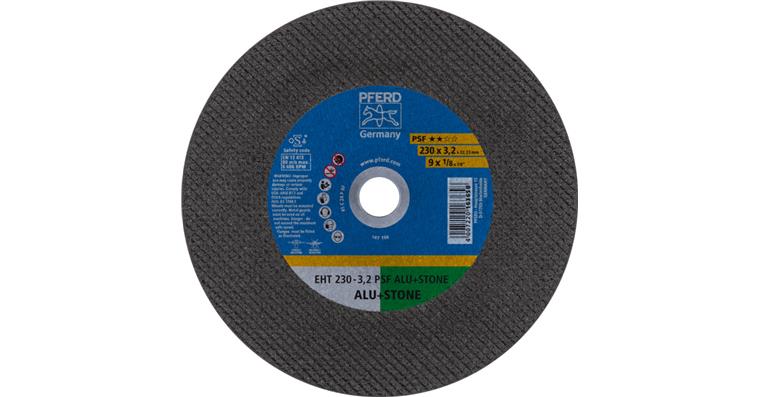 1001441985 cutting-off wheel EHT 230x3.2x22.23 mm straight universal line PSF ALU STONE 5