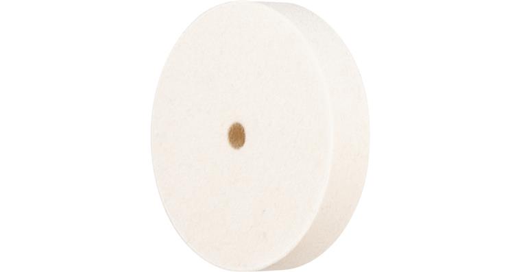 1001428636 medium-hard felt disk FKSC diameter 100x20mm bore diameter 10mm