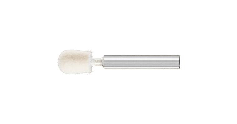 1044377116 medium-hard felt polishing points drop shape FK TRE 10x14 mm shaft 6 mm
