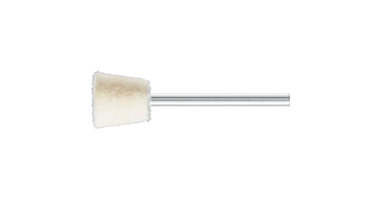 1001440268 hard felt polishing points angle shape diameter 12x12 mm shaft 3 mm